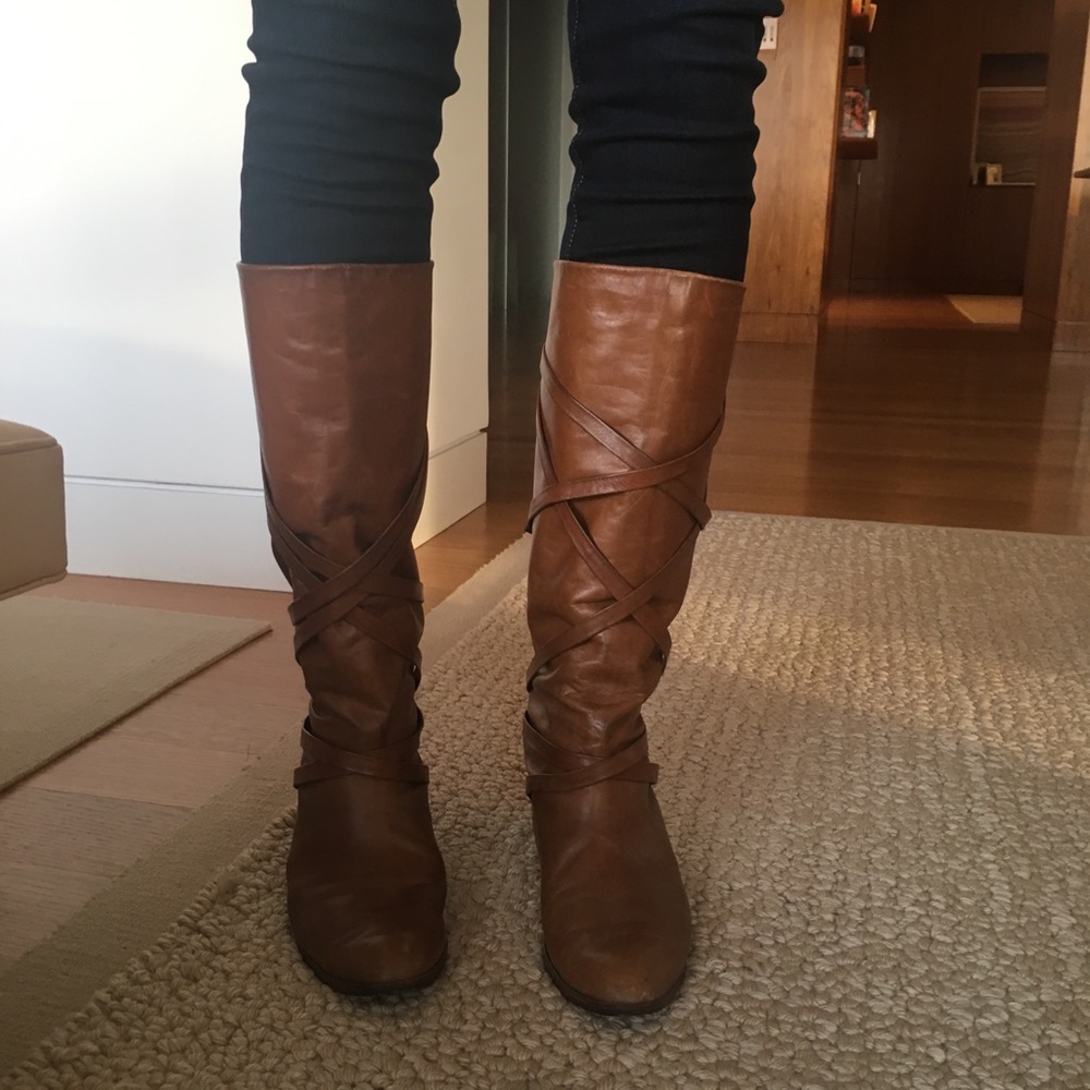 Joan & David Hand-made Italian Leather Boots